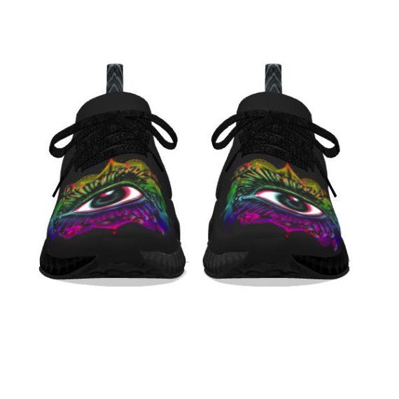 Graffiti Eyes - Black Soles