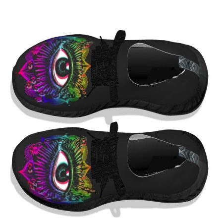 Graffiti Eyes - Black Soles